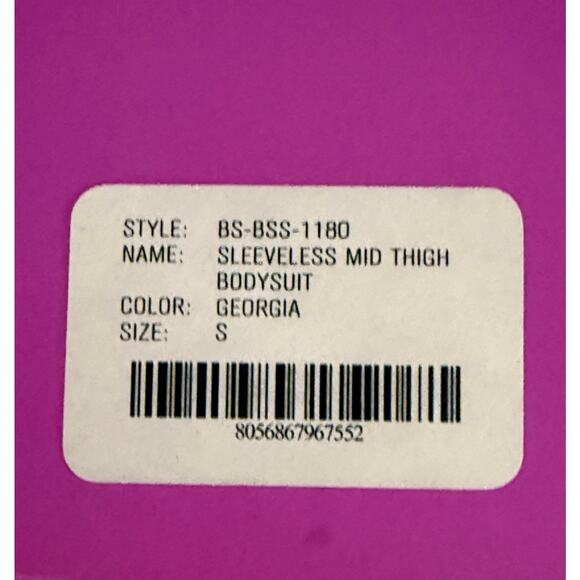 Fendi X Skims Sleeveless Mid Thigh Bodysuit In Georgia New with Tags! sz S - Picture 12 of 13